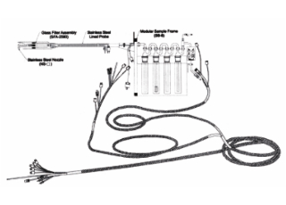 Apex method 17 (determination of particulate matter emissions from pollution sources) sampler