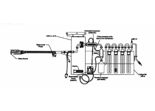 Apex method 23 (determination of dioxin and furan in municipal solid waste incinerator) sampler