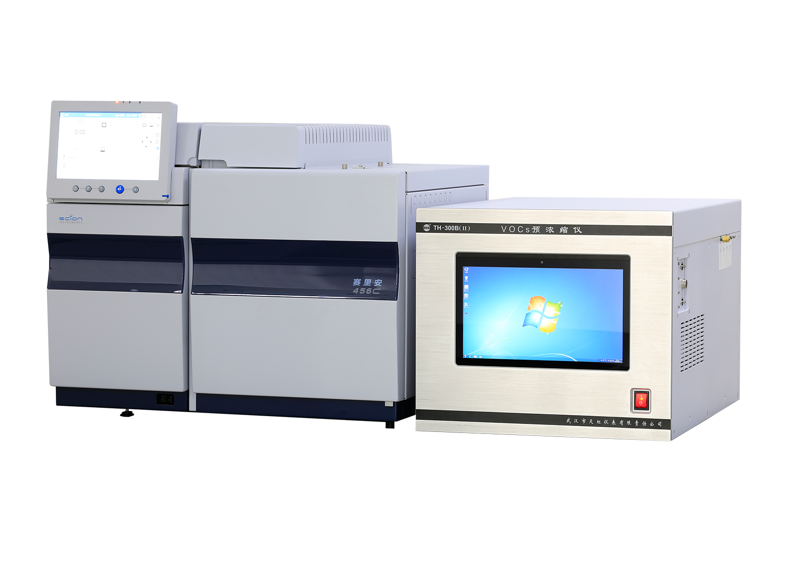 PAM online monitoring system of th-300b (II) atmospheric environment